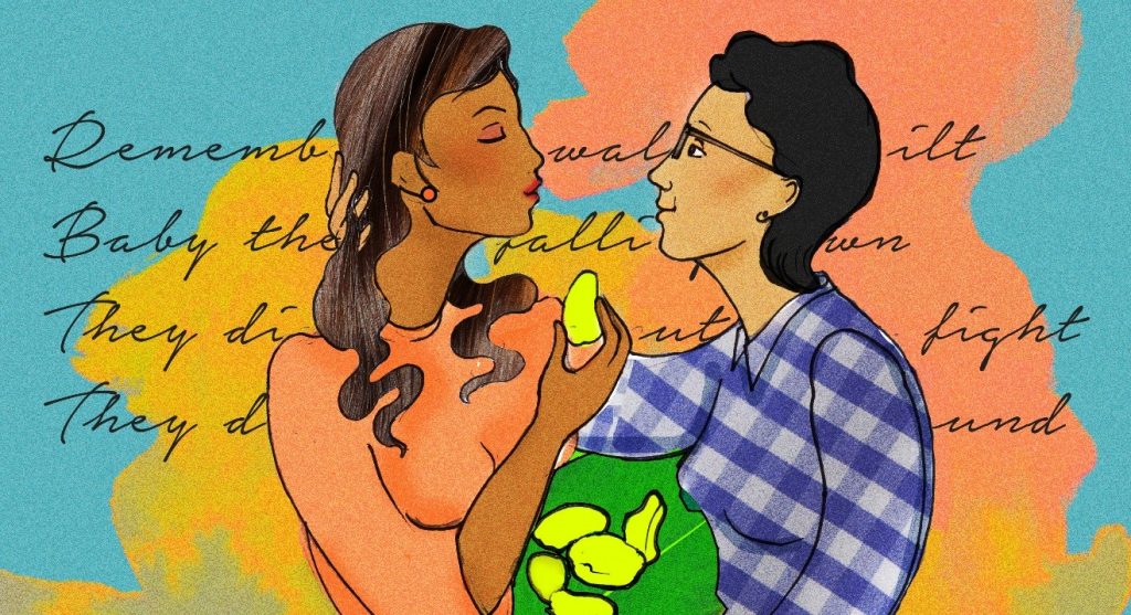The Kiss that Launched a Lesbian Love Story