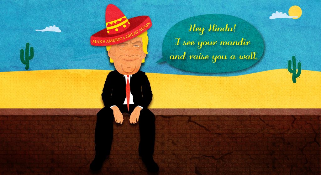 The Wall vs the Mandir