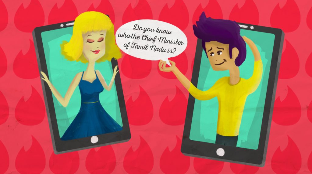Tinder Diaries of a News Junkie