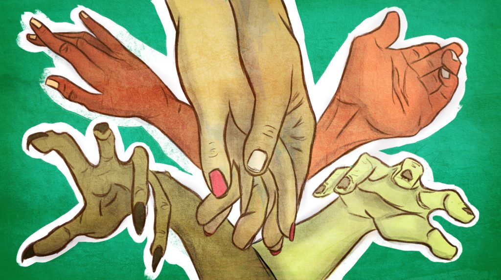 The Many Hands on My Body