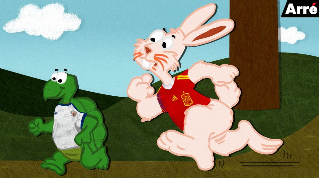 Spain vs Russia Is the World Cup’s Version of the Hare and the Tortoise