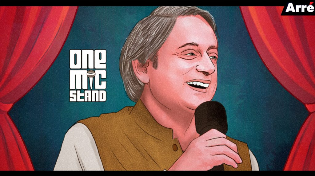 One Mic Stand: Shashi Tharoor Pulls a Kunal Kamra, Just in Better English