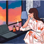 Why I Stopped Lounging in My Nightie & Started Dressing Up in Quarantine